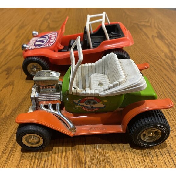 Vintage 1970’s Tonka T Bucket Thunder Hubs Roadster Hot Rod W/Gay Puddle Jumper - Picture 1 of 4
